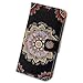 Bcov Case for iPhone 6s/iPhone 6, Bfun Packing Colorful Mandala Flower Card Slot Wallet Leather Cover Case for iPhone 6 6S