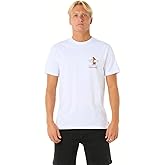 Rip Curl Mens Graphic Short Sleeve Crew Neck T-Shirt, Standard Fit