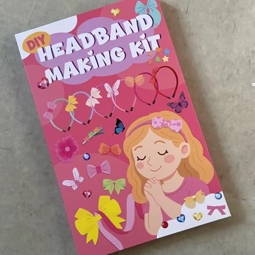 yasest Hair Accessories Kit Headband Making Kit for Girls (Craft Vibe)
