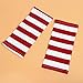 AMA(TM) Baby Boy Girl Christmas Set Romper Jumpsuit Bodysuit + Hairband + Leg Warm (12M, White)
