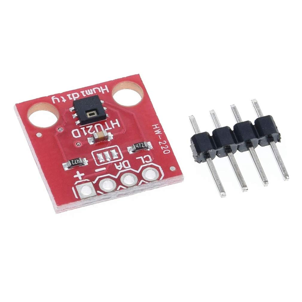 Hailege 2pcs HTU21D Temperature Humidity Sensor Breakout Module I2C IIC 1.5V-3.6V Replace SHT15 Compatible to SHT20 SHT21 - Image 4