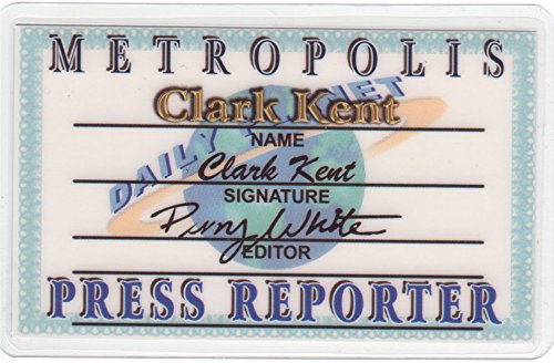 Superman Fun Fake ID License