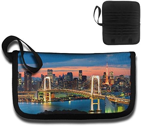 Tokyo Skyline Multi-function Travel Document Receipt And Receipt Bag Fashion Printing Card Package
