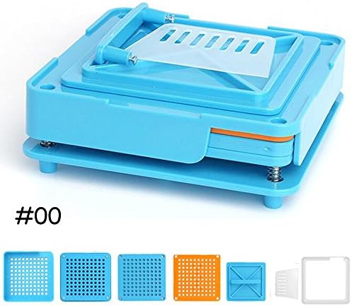 Size # 00 Empty Capsule Holder Plates with Tamper,Capsule Filler Machine Tray,Vitamins Powder Manual Filling Machine Tool - 100 Holes