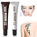 Fancathy Concealer,Tattoo Cover Up Concealer Set,Professional Waterproof Total Coverage Birthmarks Spot Scar Concealer Kit (2 pcs)