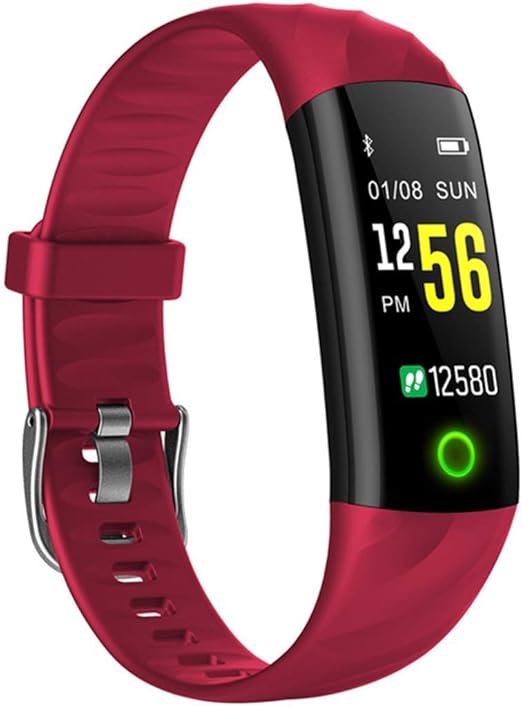 MJ-Smartwatch Fitness Reloj Inteligente Hombres Mujeres Monitor de ...