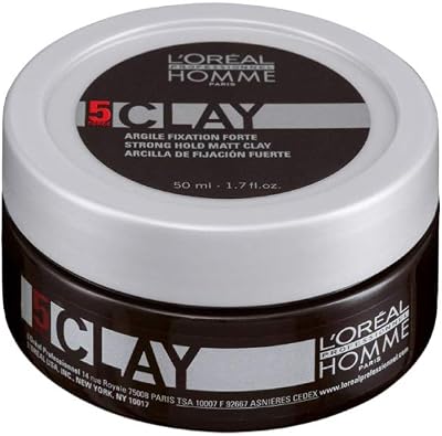 L'Oréal Professionnel Homme Clay 50ml Extra Matt Finish Hold 5