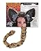 elope Cheetah Accessory Kit with Bendable Tail and Elastic Ears - Brown