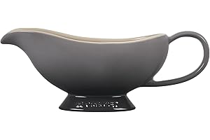 Le Creuset Heritage Stoneware Gravy Boat, Oyster