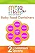 Best Homemade Baby Food Storage Container Freezer Trays - Reusable Food Container Silicon Tray With Clip On Lid - 2 Pack Bundle With 2 Bonus Spoons - BPA Free FDA Approved 2.6 Ounce - Purple & Pink
