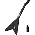 NBCP Wireless Guitar Controller for PlayStation 4, PC,PS4/PS3,Clone Hero, Fortnite Festival,Compatible with Guitar Hero & Rock,Plug-and-Play USB Receiver