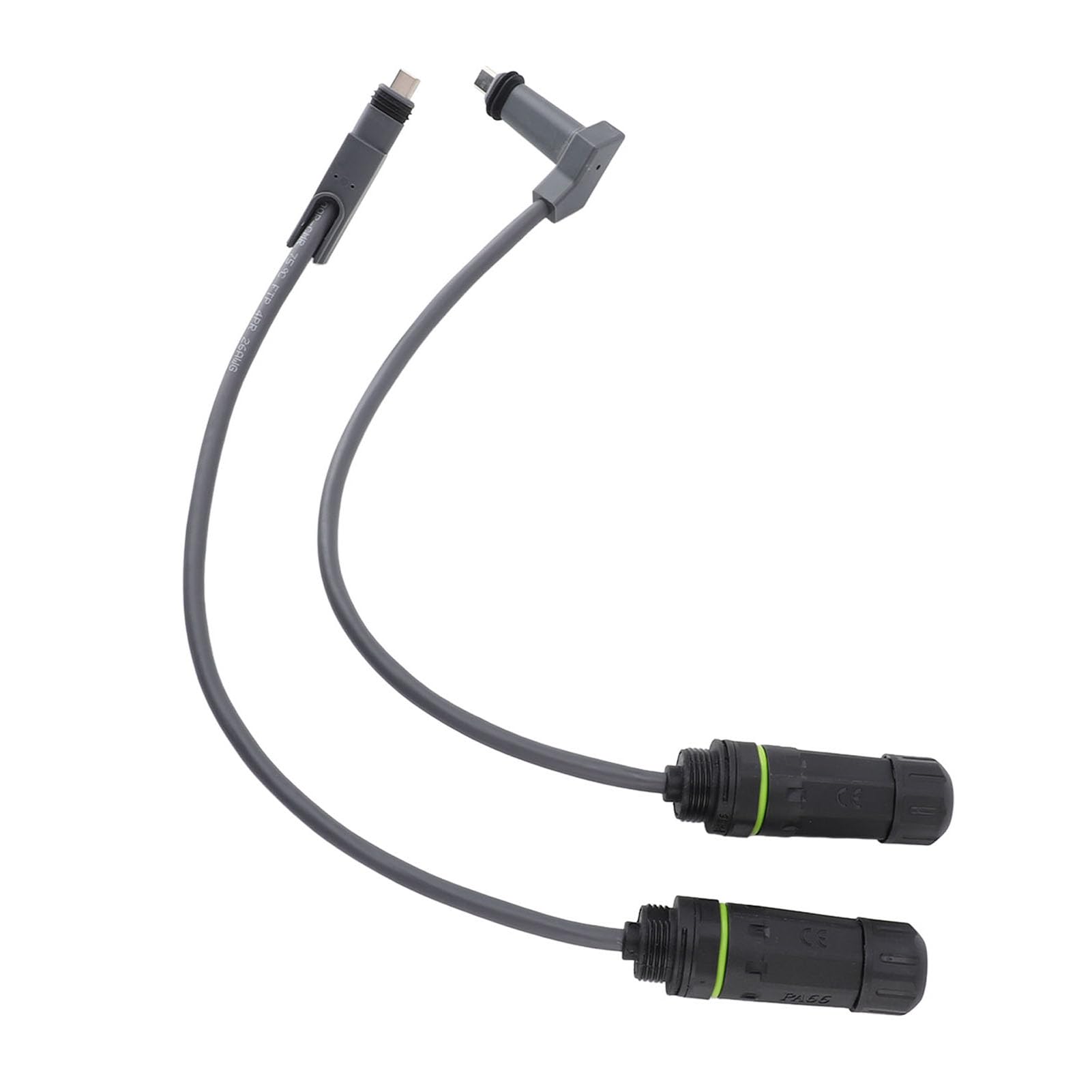 MENDUNER 2PCS Ethernet Adapter, 1200Mbps SPX Plug to RJ45 Connector Adapters, IP68 Waterproof Ethernet Cable Adapter for Gen 2 Dish Antenna Router
