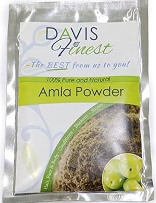 Amazon Com Davis Finest Amla Powder Indian Gooseberry For Hair