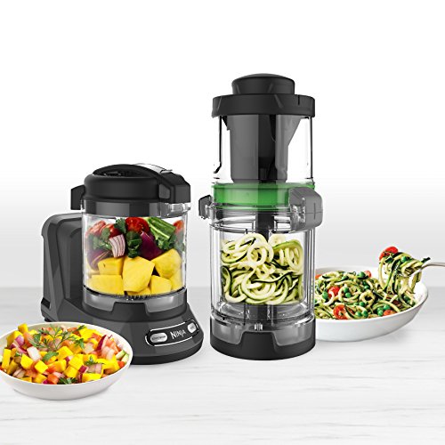 Ninja NN310 Precision Processor and Spiralizer Food, Silver