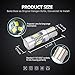 ANTLINE Extremely Bright 1157 1157A 2057 2357 7528 2057A BAY15D 21-SMD 2835 Chipsets 1260 Lumens LED Bulb Replacement White for Car Backup Reverse Brake Tail Turn Signal Lights Bulbs DRL (Pack of 4)