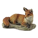 XoticBrands Decorative 4.92 Inch Fox Resting-Animal