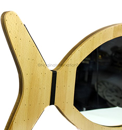 Wooden Nautical Fish Mirror - Image 4
