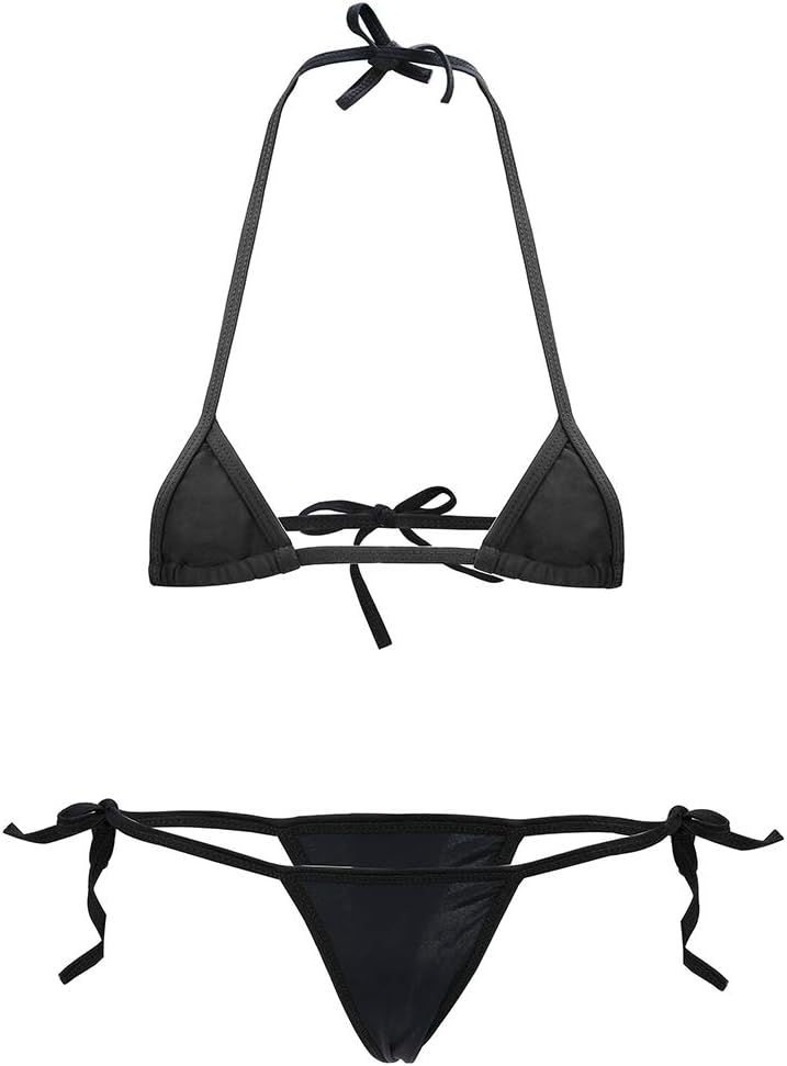 Cute Sexy Anime Lingerie Bra and Panty Set Lolita Cosplay Micro Underwear Suit Kawaii for Women - - One Size