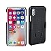 Minisuit Clipster Kickstand Holster Case + Belt Clip for iPhone X