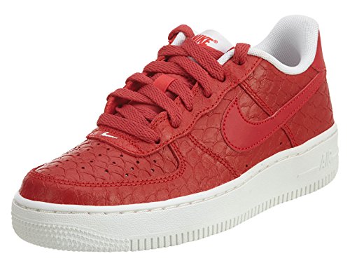NIKE Air Force 1 LV8 (Big Kid) (6 M US Big Kid, Action Red/Action Red-Summit White)