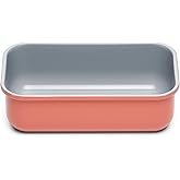 Caraway Non-Stick Ceramic 1 lb Loaf Pan - Naturally Slick Ceramic Coating - Non-Toxic, PTFE & PFOA Free - Perfect for Pound Cakes, Breads, & More - Perracotta