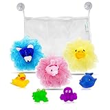My Rub-A-Dub Bath Caddy Baby Bath Toys Organizer Bundle Set of 9 - Piece