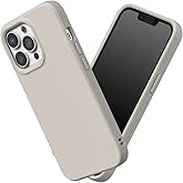 RhinoShield Case Compatible with [iPhone 13 Pro] | SolidSuit - Shock Absorbent Slim Design Protective Cover with Premium Matte Finish 3.5M / 11ft Drop Protection - Shell Beige