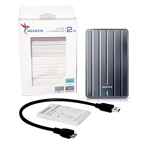 ADATA HC660 2TB USB3.1 External Hard Disk, titanium – Bild 7