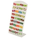 Trenton 36 Pairs/Set Cute Animal Flower Fruit