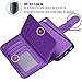 Vofolen 2 in 1 Case Wallet Folio Flip PU Leather Case Purple