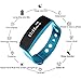 INFINITECH Bluetooth Fitness & Personal Activity Tracker Wristband (Waterproof) Monitor Calories Burned, Pedometer, Sleep Tracking | Call, Text Alerts | iOS, Android