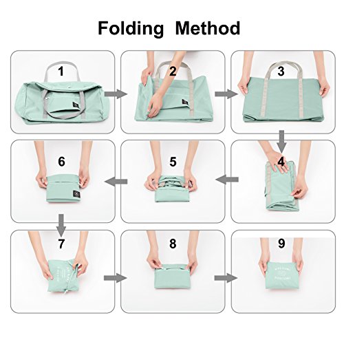4 Foldable+Waterproof+Lightweight+Luggage+Vacation