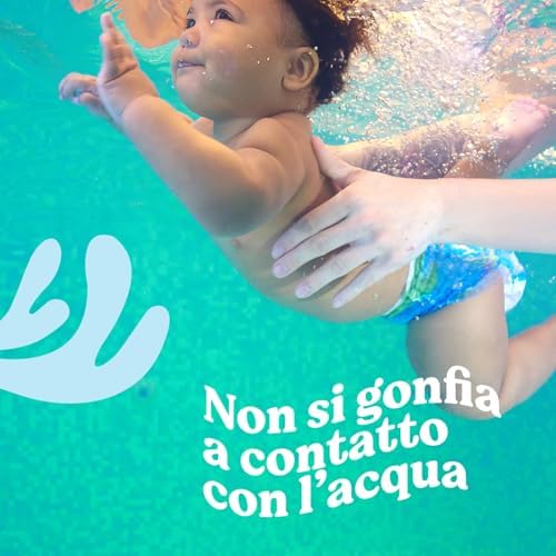 Little Swimmers Pannolini Taglia 2-3 (3-8 kg), Pannolino costumino, Design Disney, 20 Pz