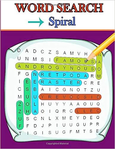 word search spiral extra large print word search easy medium hard word search puzzle book bargain bonanza for word search lovers laura hanna 9781724653406 amazon com books