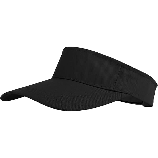 TOP HEADWEAR Nylon Clip-On Visor, Black at Amazon Men's