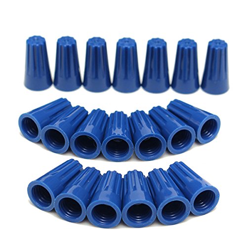 70Pcs Electrical Wire Twist Nut Connector Terminals Cap Spring Insert Assortment - Thumbnail 4
