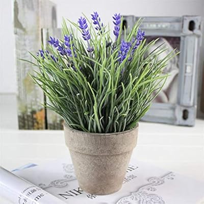 Amazon Com Pentaero Simulation Potted Plant Bonsai Fake Flower