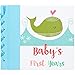 Baby First Year Memory Book ~ Keepsake for Boy and Girl ~ Baby’s First Moments, 12 Month Milestones, 5 Birthdays, Holidays, 13 Blank Pages for Journal, Photos & Scrapbook
