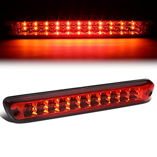 For Colorado/Canyon GMT355 High Mount Dual Row LED 3rd Brake/Cargo Light (Red Lens)
