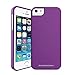 CaseCrown Lux Glider Case, Perfect Fit & Soft Interior, for iPhone 5 / 5S / SE (Lavender Horizon)