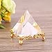 Small Egypt Crystal Pyramid Ornament Home Decor Energy Healing Feng Shui Crafts