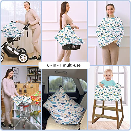 Car Seat Covers for Babies Multi use Nursing Carseat Canopy