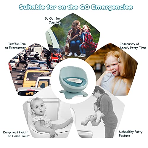 Costzon 2 in 1 Potty Training Seat, Potty Training Toilet w/Removable