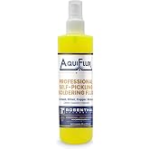 Rosenthal Collection &ndash; Aquiflux Silver Flux for Soldering Jewelry &ndash; Low-Residue, Liquid Handy Flux for Clean Gold &amp; Silver Joints (8 oz.)
