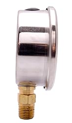 2-1/2" Oil Filled Pressure Gauge - Stainless Steel