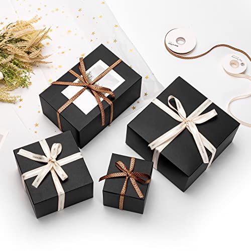 Mcfleet Gift Boxes With Lids 10x10x5 Inches 10 Pack Bridesmaid Proposal