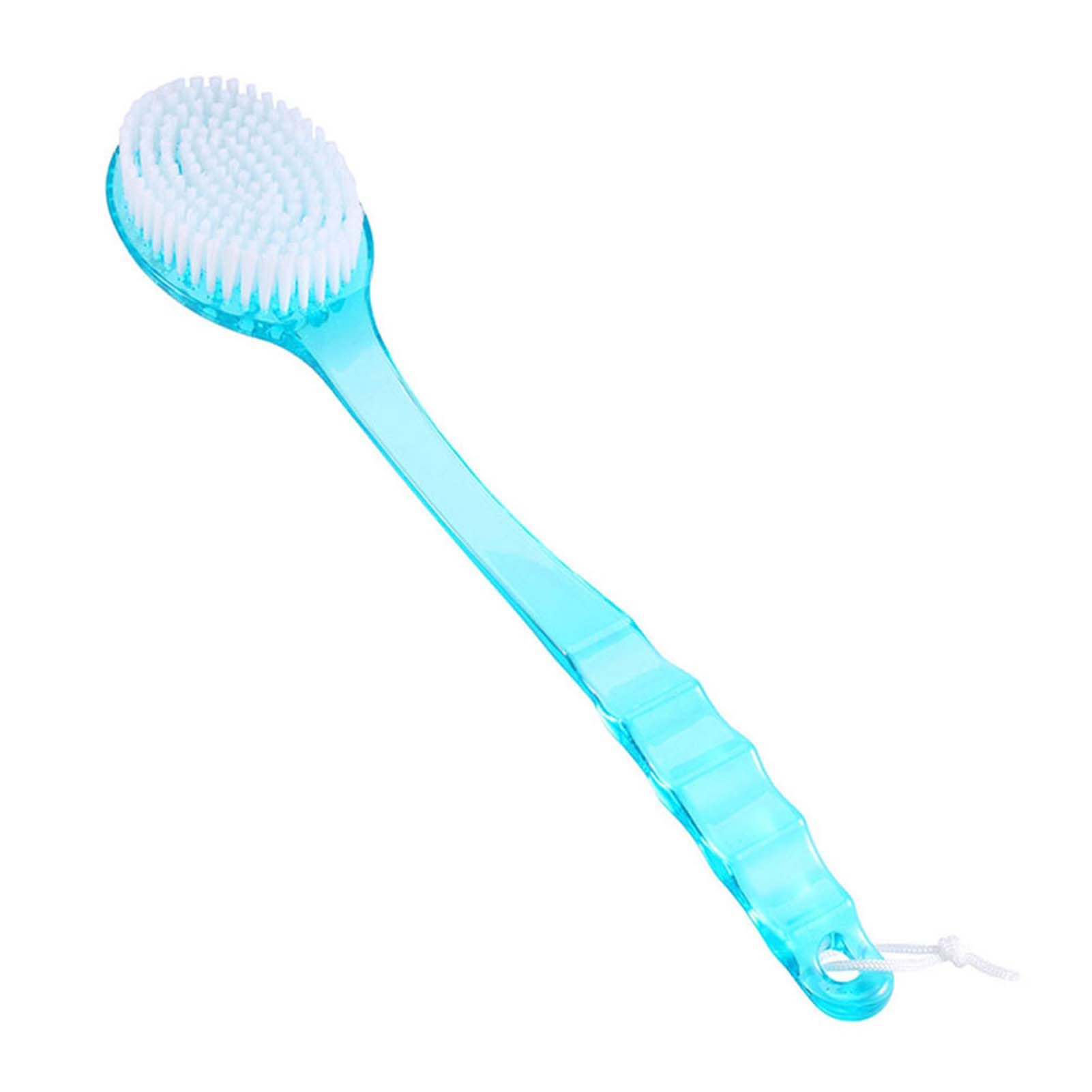 Body Washing Bath Shower Back Skin Clean Brush with Long Handle Double Sided Shower Exfoliating and Massage Can Produce Rich Foam for Bath or Dry Brush