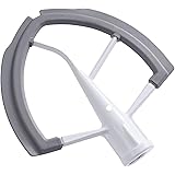 MTZRFLL Flex Edge Beater for 6 Quart KitchenAid Bowl-Lift Stand Mixer, Kitchen Aid Mixer Accessory Replacement, Mixer Paddle 