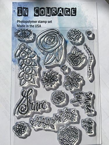 In Courage 4X6 Clear Photopolymer Stamp Set Grace
