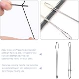 CCLKHY Tweezer 2 Pcs Elastic Cord Stainless Steel Threader Craft Tool view 7